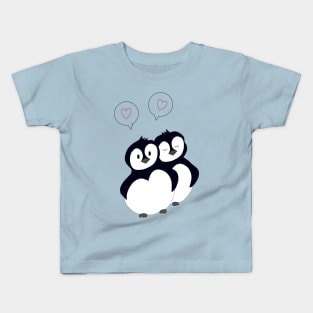 Arctic Animal - Penguin Chicks Kids T-Shirt